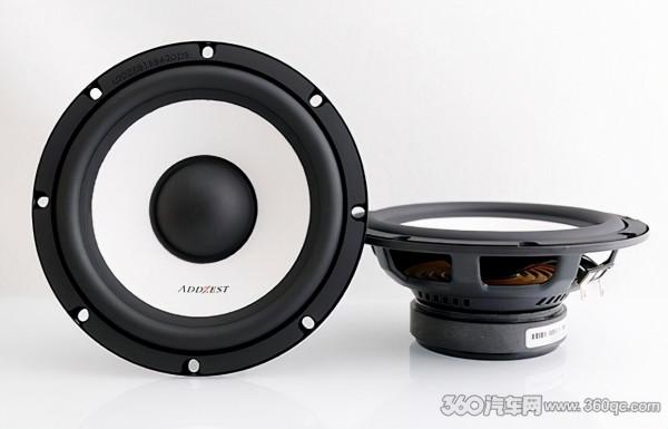 日本ADDZEST新款SRT1673C三分頻 獨特白盆顏值音質無可挑剔