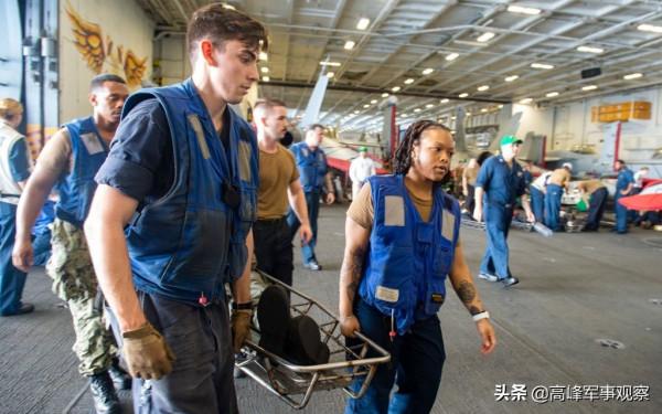 戰爭準備？美航母在南海舉行大規模傷亡演習，印軍傘兵邊界空降