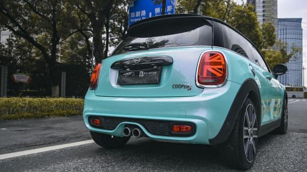 蘇州寶馬MINI改色競速提夫尼