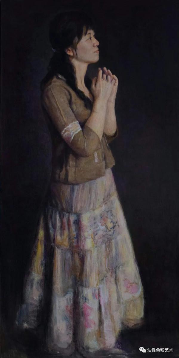 為你解讀：油性色粉筆的不同質感（軟與硬，內附油粉作品）