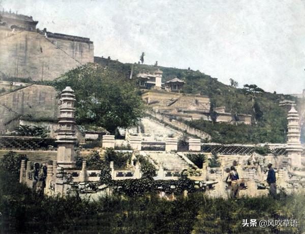 150年前的北京，清晏舫上光禿禿，萬壽山不見佛香閣