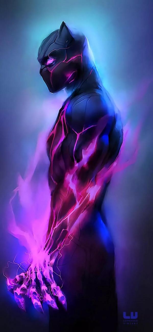 漫威手機桌布—黑豹