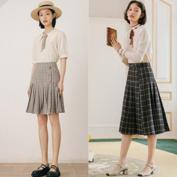 時髦優雅的“百褶半裙”穿搭分享,秋季穿女人味十足!值得借鑑 時髦優雅的“百褶半裙”穿搭分享,秋季穿女人味十足!值得借鑑