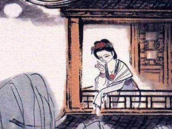 李白很傷感的一首詞，短短4句，寫盡人間離愁別恨，美得驚心動魄