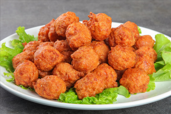 炸肉丸子，謹記“2放2竅門”，丸子又香又脆，涼了也不會硬