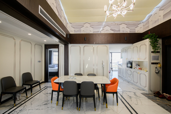 190㎡新中式大平層，務實出發、更加註重健康時尚與功能的設計