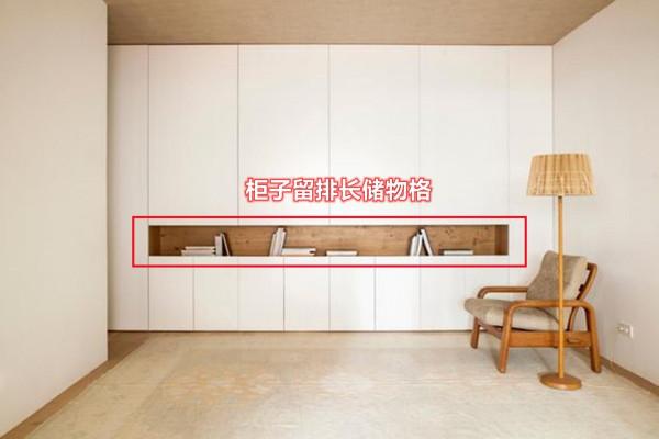 家中這6處的櫃子，頂天立地不要做得太滿，中間留空一排好看好用