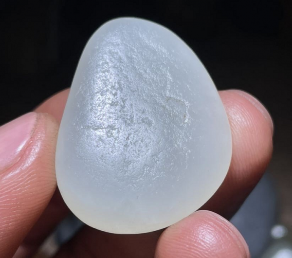 真皮籽料，水透的料子