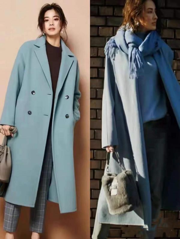 冬天別總穿黑白灰，“藍色系”高階雅緻，輕輕鬆鬆美成焦點