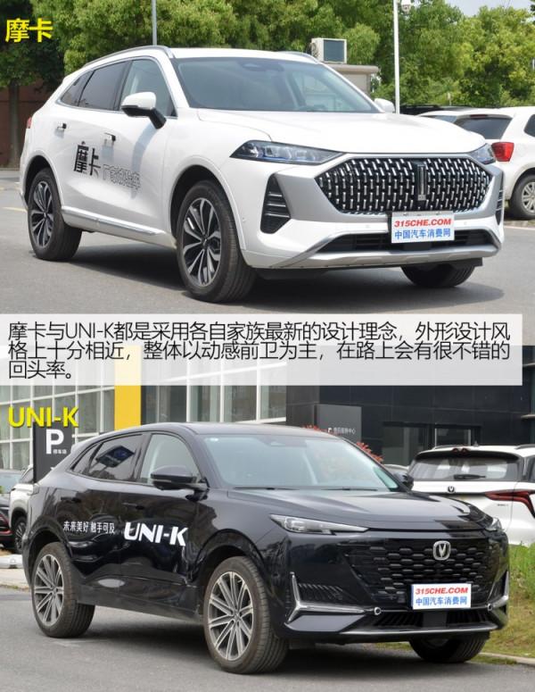 你們要的對比來了,WEY摩卡和長安UNI-K該怎麼選? 你們要的對比來了,WEY摩卡和長安UNI-K該怎麼選?
