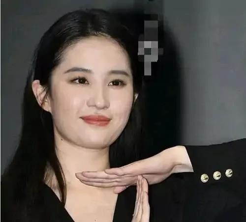 劉亦菲生圖和精修完全不一樣啊