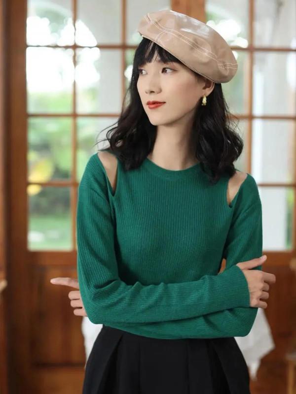 今冬最顯白的毛衣