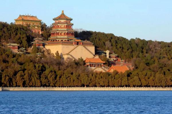 初冬頤和園 西堤觀六橋
