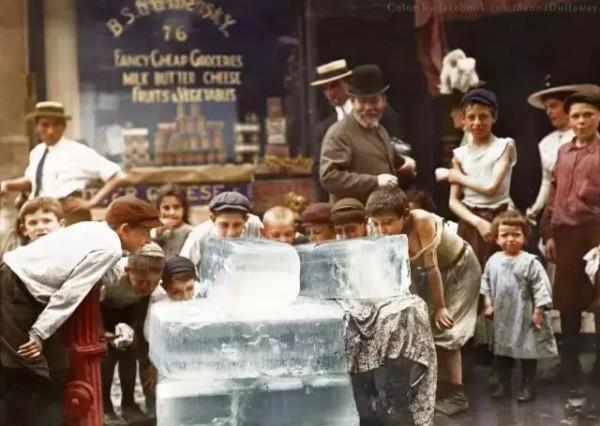 30張珍貴彩色老照片，每一張都記錄著一個時代