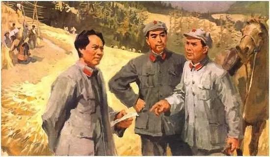 你們見過描述毛主席長征途中的油畫嗎? 你們見過描述毛主席長征途中的油畫嗎?