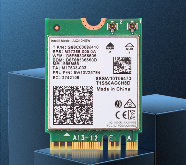 未來觸手可及 翼聯Wi-Fi6E M.2無線網絡卡放量市場 你要的AX210來了