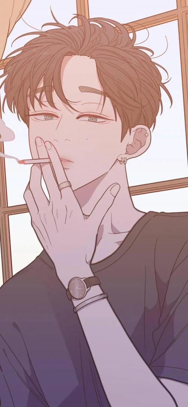 手繪動漫帥哥美男圖片桌布