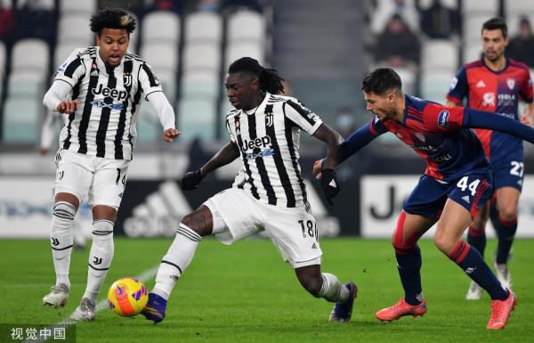 「圖」基恩破門 貝爾納代斯基進球 尤文2-0奪連勝 「圖」基恩破門 貝爾納代斯基進球 尤文2-0奪連勝