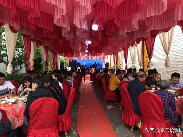 西安長安農村流水席,早上臊子面,中午正席16個菜 西安長安農村流水席,早上臊子面,中午正席16個菜