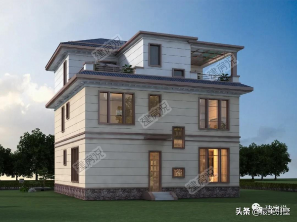 存了這麼久的錢終於有地花了，這棟新中式別墅，我一眼就看上了