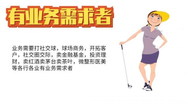 當代高爾夫男女圖鑑，人物群像