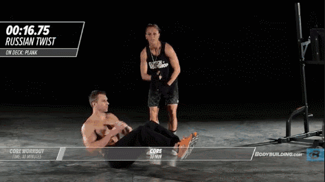 跑步大神也是經常做核心訓練，跑步小白更應如此