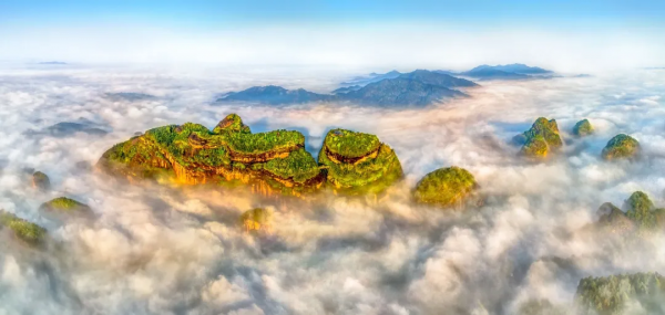 如果說真有神仙住的地方，那就是這樣的吧