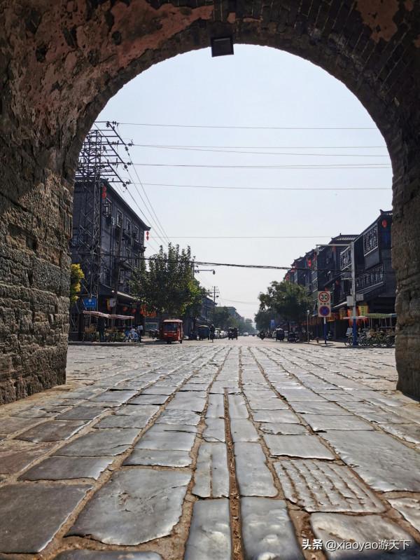 壽縣靖淮門，中國歷史最悠久的古城門之一，它的名字讀音撲朔迷離