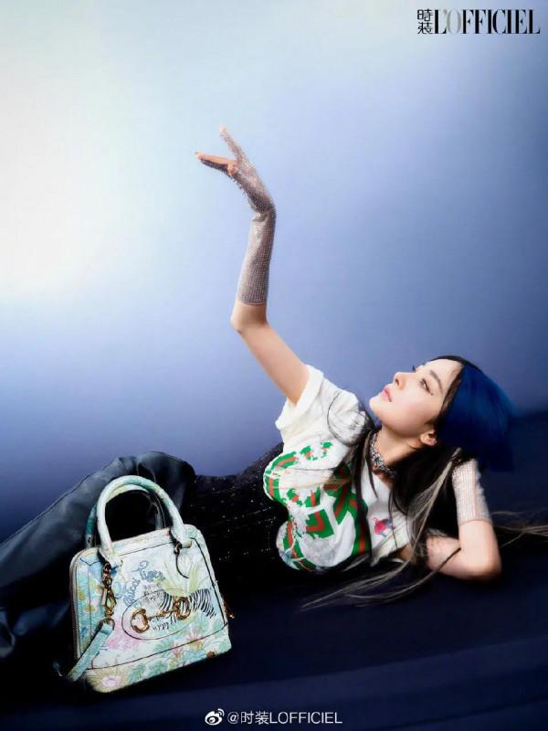 楊冪大片，楊冪第三次為@時裝LOFFICIEL 開年