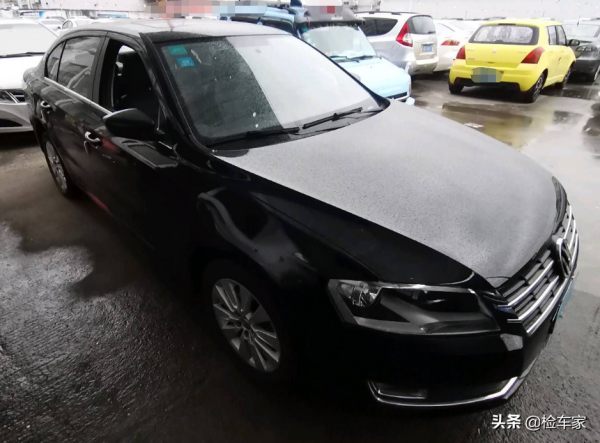 5萬塊錢開心撿漏1.4T的大眾朗逸，檢測後賣家卻不願意賣了