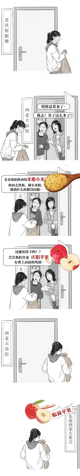 如果各省同學都送我一包特產...