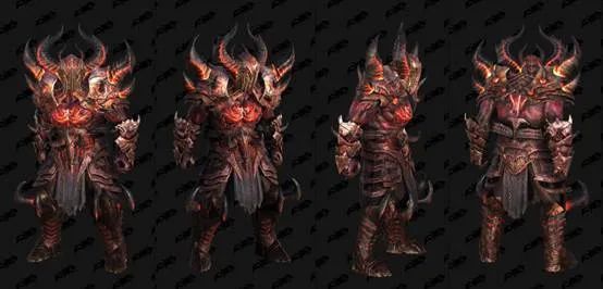 暗黑破壞神：不朽封測野蠻人盔甲套裝