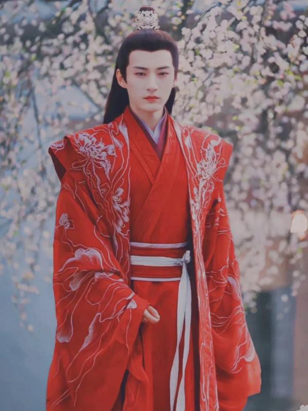 盤點紅衣古裝最好看的幾位明星，肖戰成毅驚豔，楊洋鄧倫公子無雙