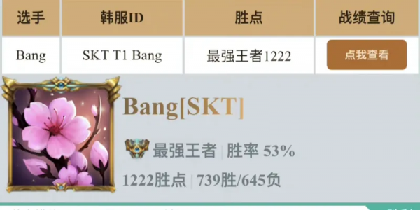 大滿貫選手,ADC的教科書Bang悄然退役,“冥想訓練”說法太離譜 大滿貫選手,ADC的教科書Bang悄然退役,“冥想訓練”說法太離譜