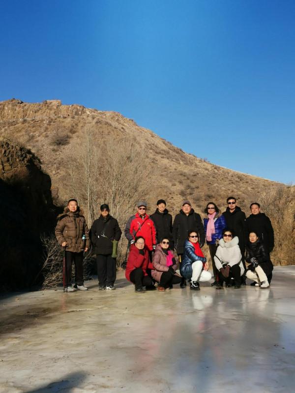 宣化滴水崖此時景觀好看了，溫馨提示