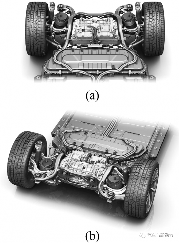 採用三電機設計方案的Audi E-tron S車用電驅動系統