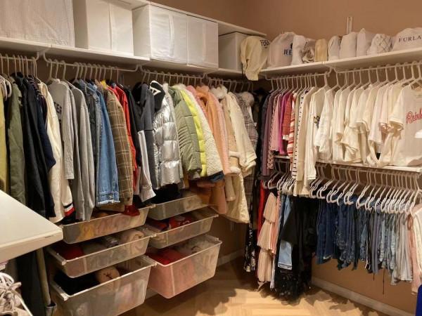 50平方米的一居室，搖身變成了仙女的家，衣帽間大餐廳樣樣皆全