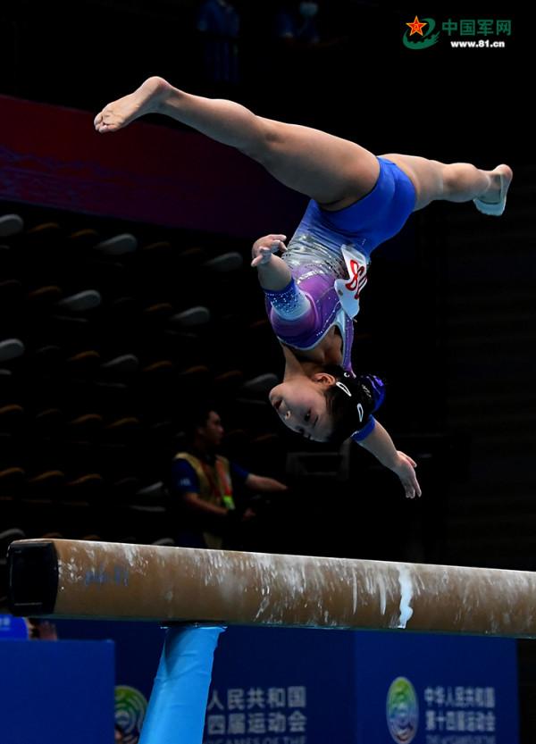 全運會體操女團決賽 廣東隊獲得冠軍