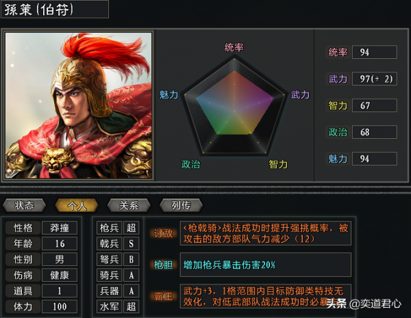 三國志11大浪淘沙：孫吳早期的陸戰頂尖，董卓時期最有望一統華夏