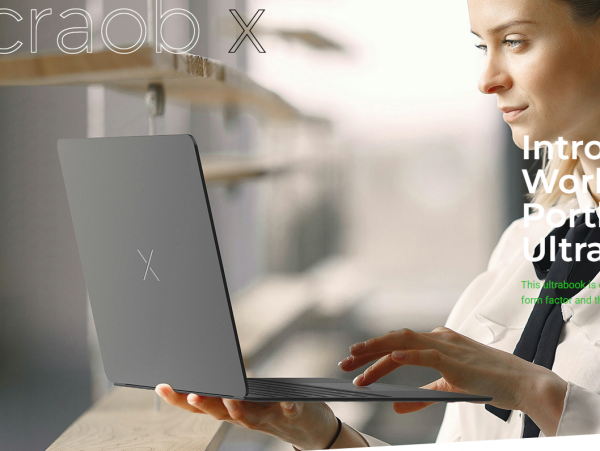 終極膝上型電腦？Craob X 無介面概念膝上型電腦