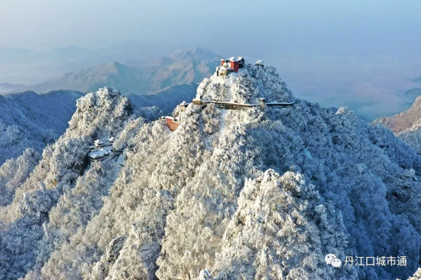 2022年春季丹江口最美雪景，你知道是哪裡嗎？