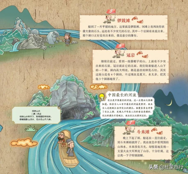 這套精美絕倫的古風畫冊，給孩子一堂生動的地理課