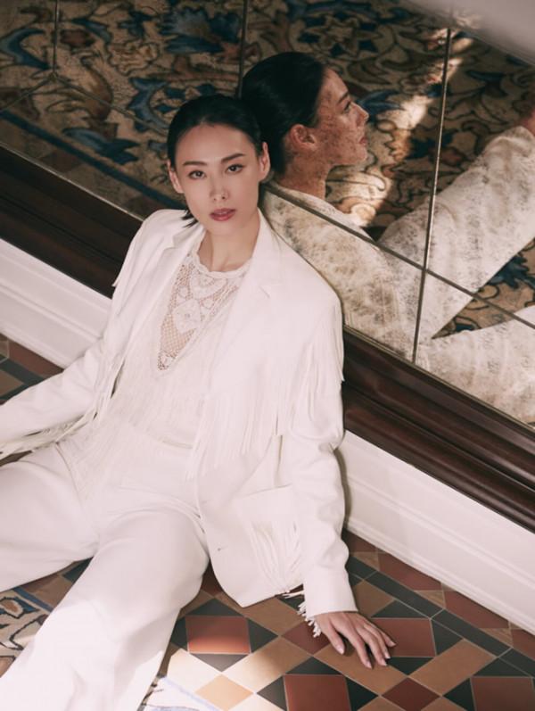 李澤楷前女友“骨相美人”梁洛施高冷美豔，分手後復出依舊亮眼