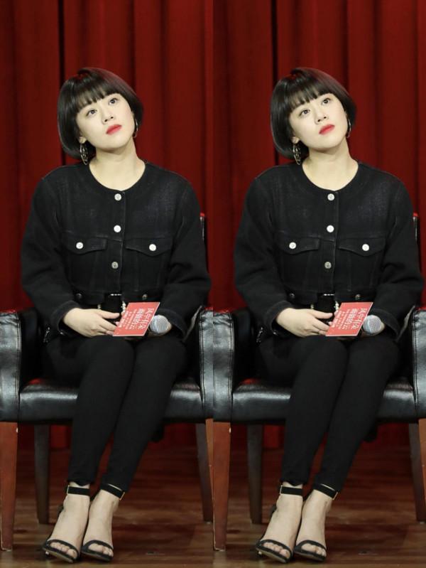 馬思純談了戀愛後更嫩了，“妹妹頭”看著真乖，還顯得挺瘦的