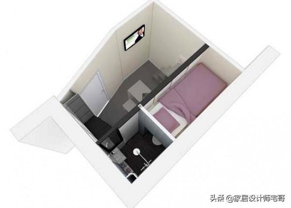 29歲北漂女孩僅有8㎡的蝸居，塞下了所有的功能區，網友：太逼仄