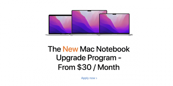 蘋果推出新Mac升級計劃，企業可月付升級