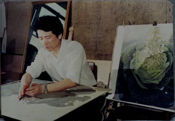 把畫掛在人民大會堂的廣東人