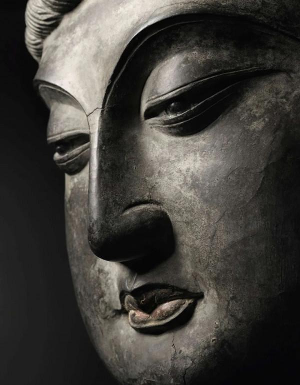 天價成交的造像:唐 夾紵乾漆觀世音菩薩頭像 天價成交的造像:唐 夾紵乾漆觀世音菩薩頭像