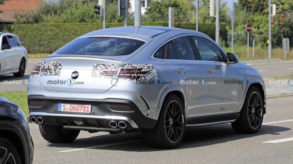 全新賓士GLE Coupe諜照曝光 全新賓士GLE Coupe諜照曝光