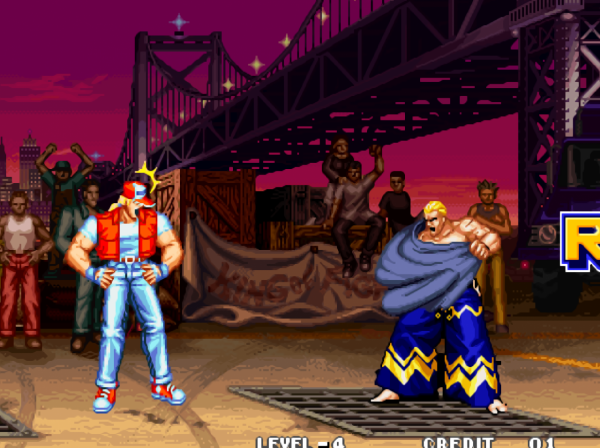 經典街機《餓狼傳說》怪不得東丈沒女朋友，原來訓練時被鱷魚咬了